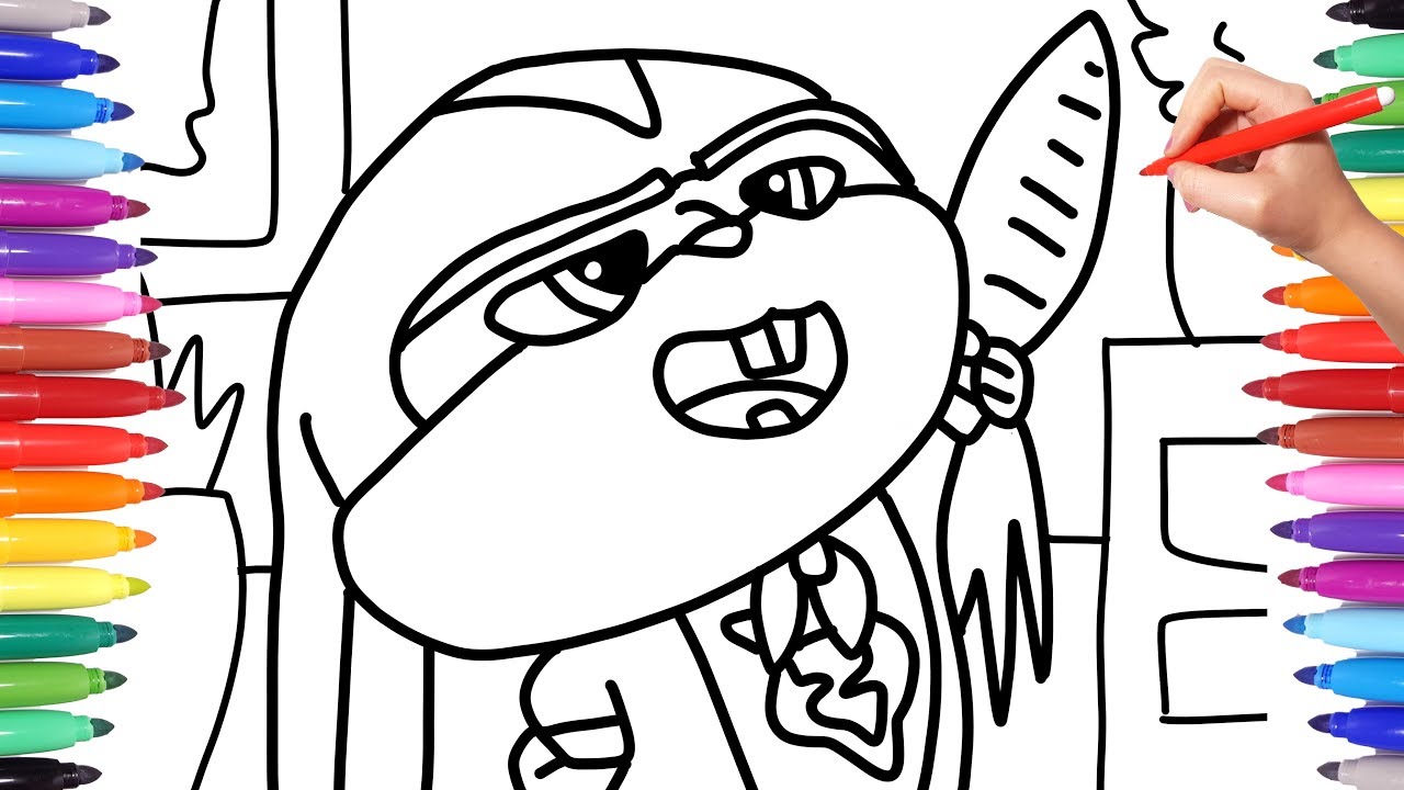 The secret life of pets pets coloring pages how to draw secret life of pets snowball