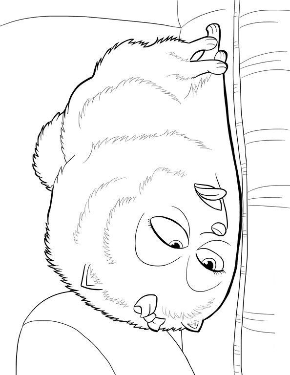 The secret life of pets coloring pages