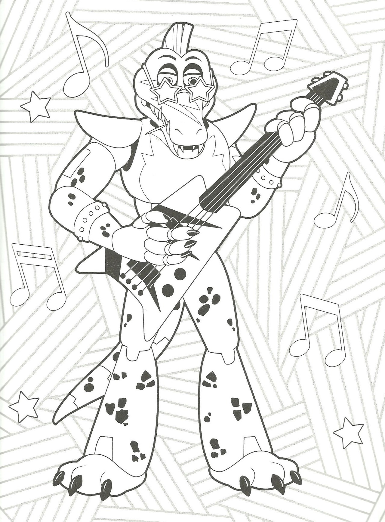 E on sucker lick my battery àãà â chinchillalace glamrock coloring pages