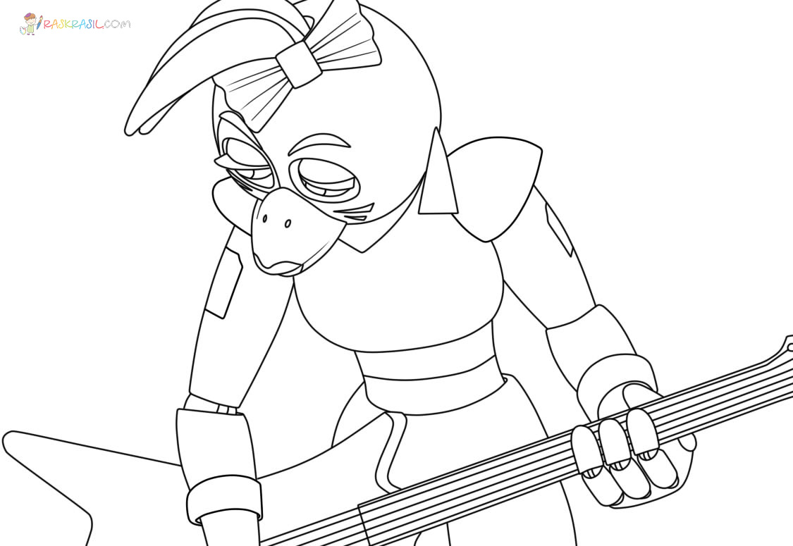 Five nights at freddys coloring pages