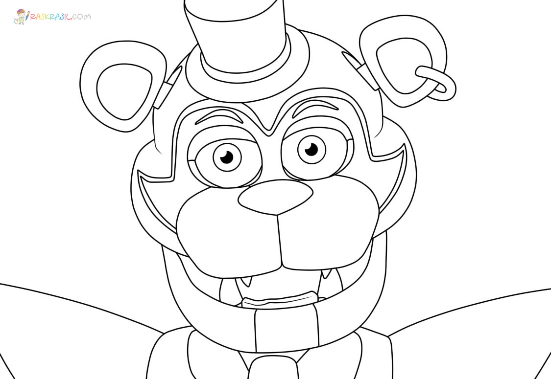 Five nights at freddys coloring pages