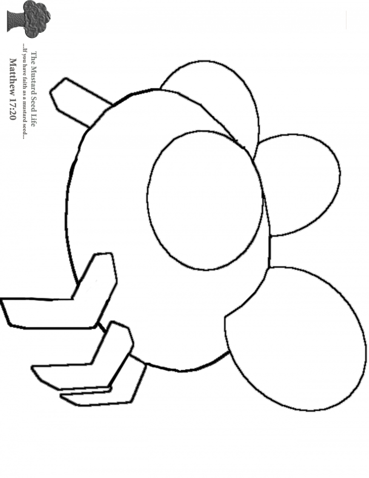 Fly coloring pageline art the mustard seed life
