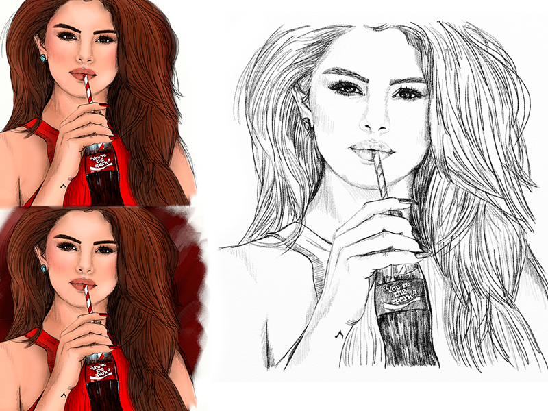 Selena gomez by jamile munaier on