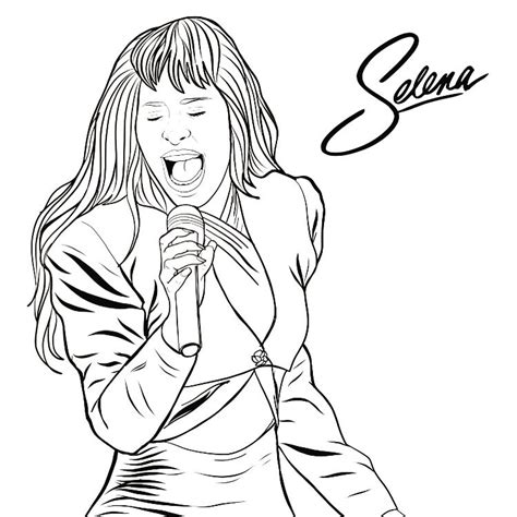 Selena quintanilla louring pages