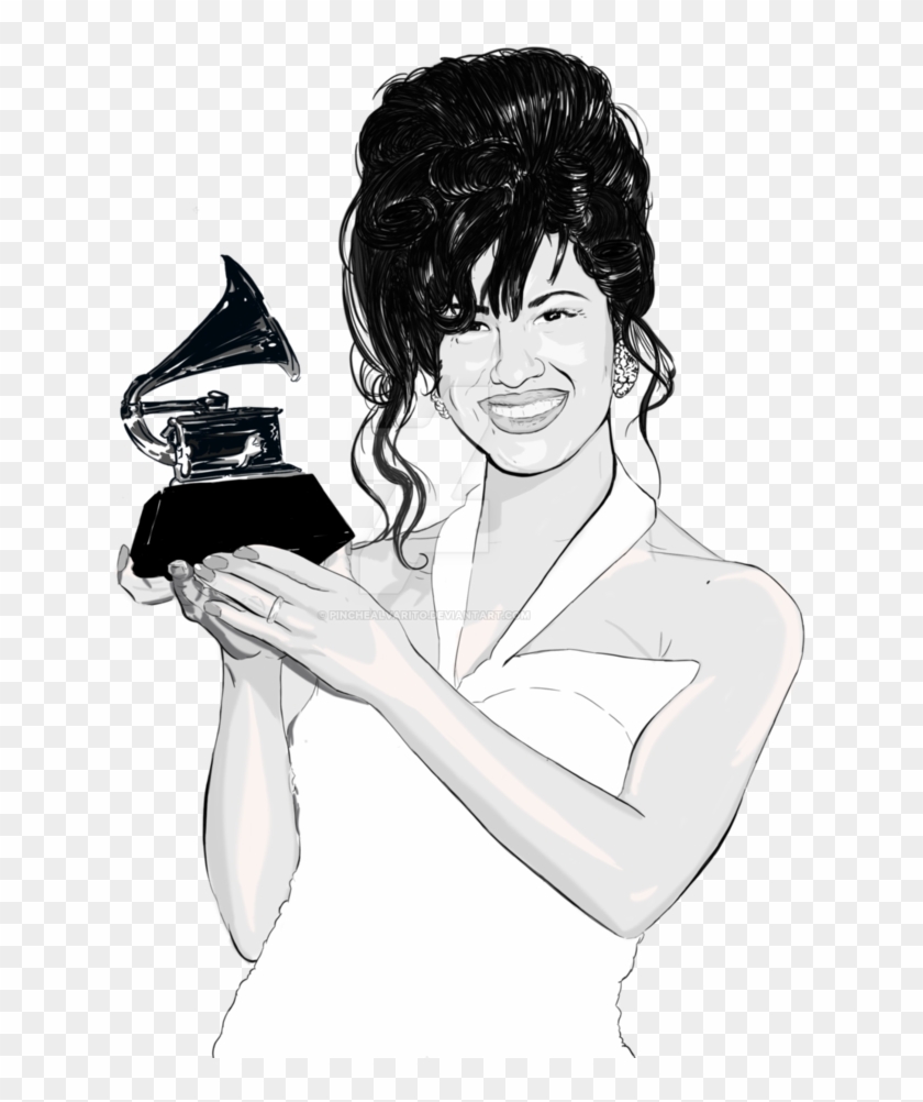Selena quintanilla perez accepting her grammy by pinchealvarito
