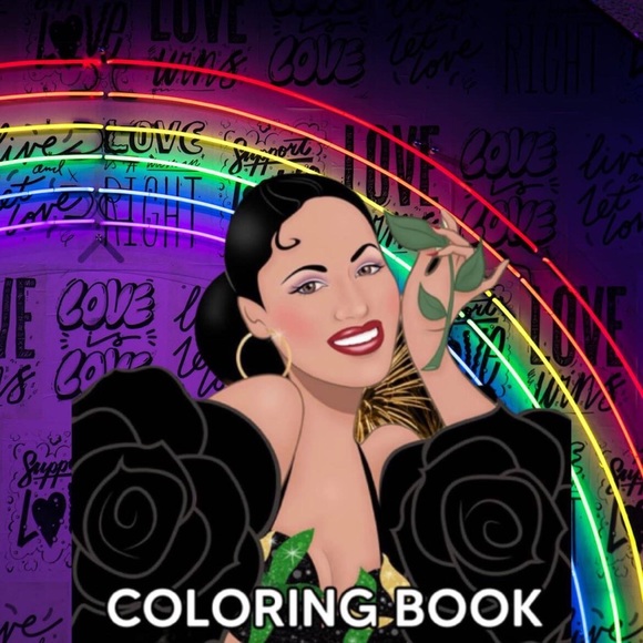 Art selena quintanilla coloring book a beautifulcoloring book including lots of se