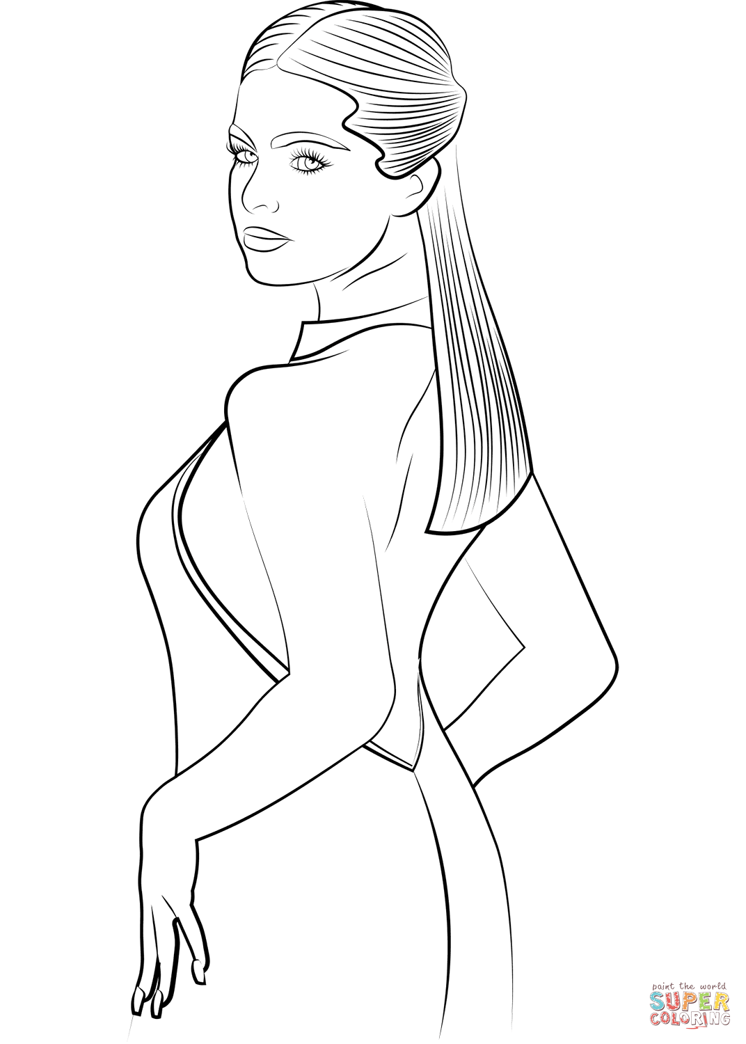 Addison rae coloring page free printable coloring pages