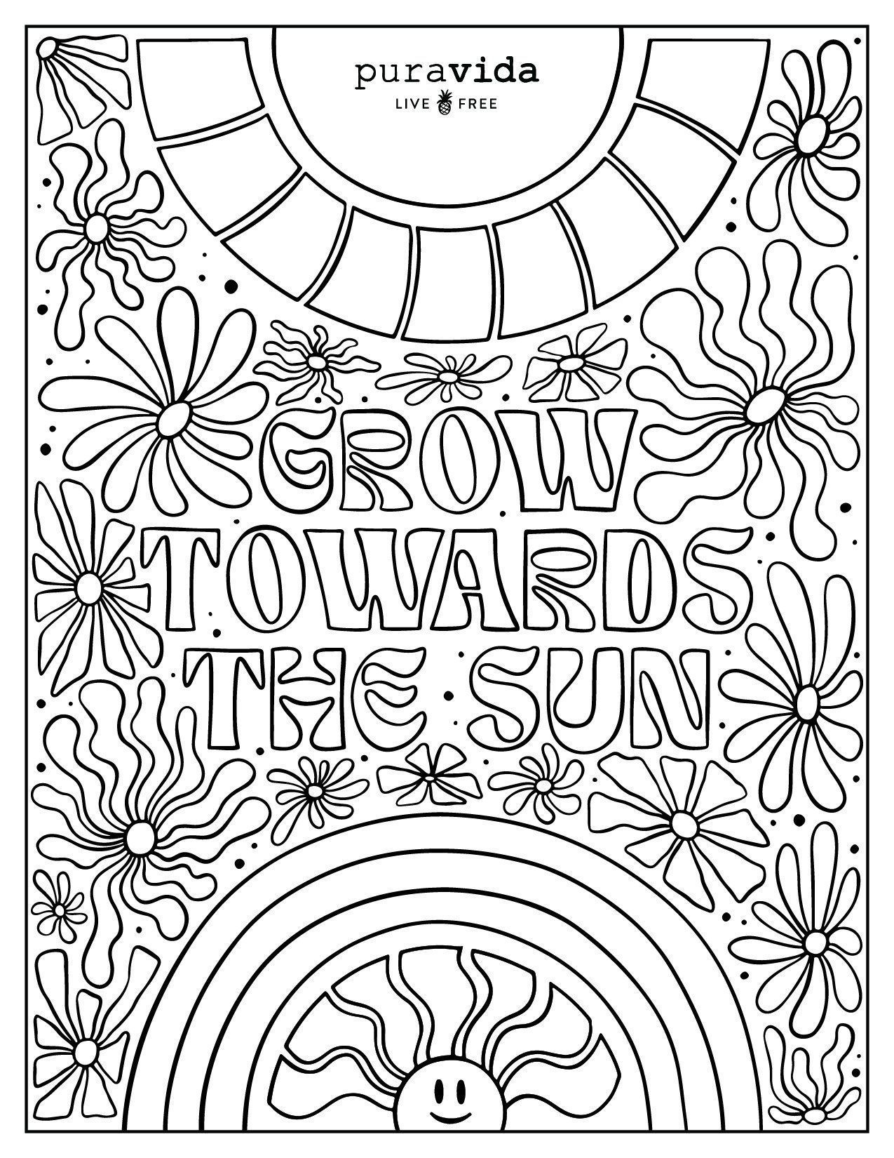 Pura vida bracelets on x feeling anxious ground yourself through art download some pv birthday coloring sheets on the pv scoop grab some coffee and have a little self