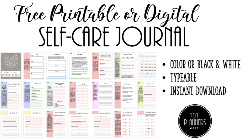 Free printable day self