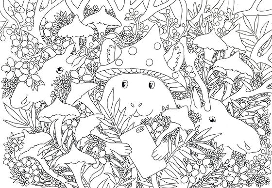 Free coloring pages art