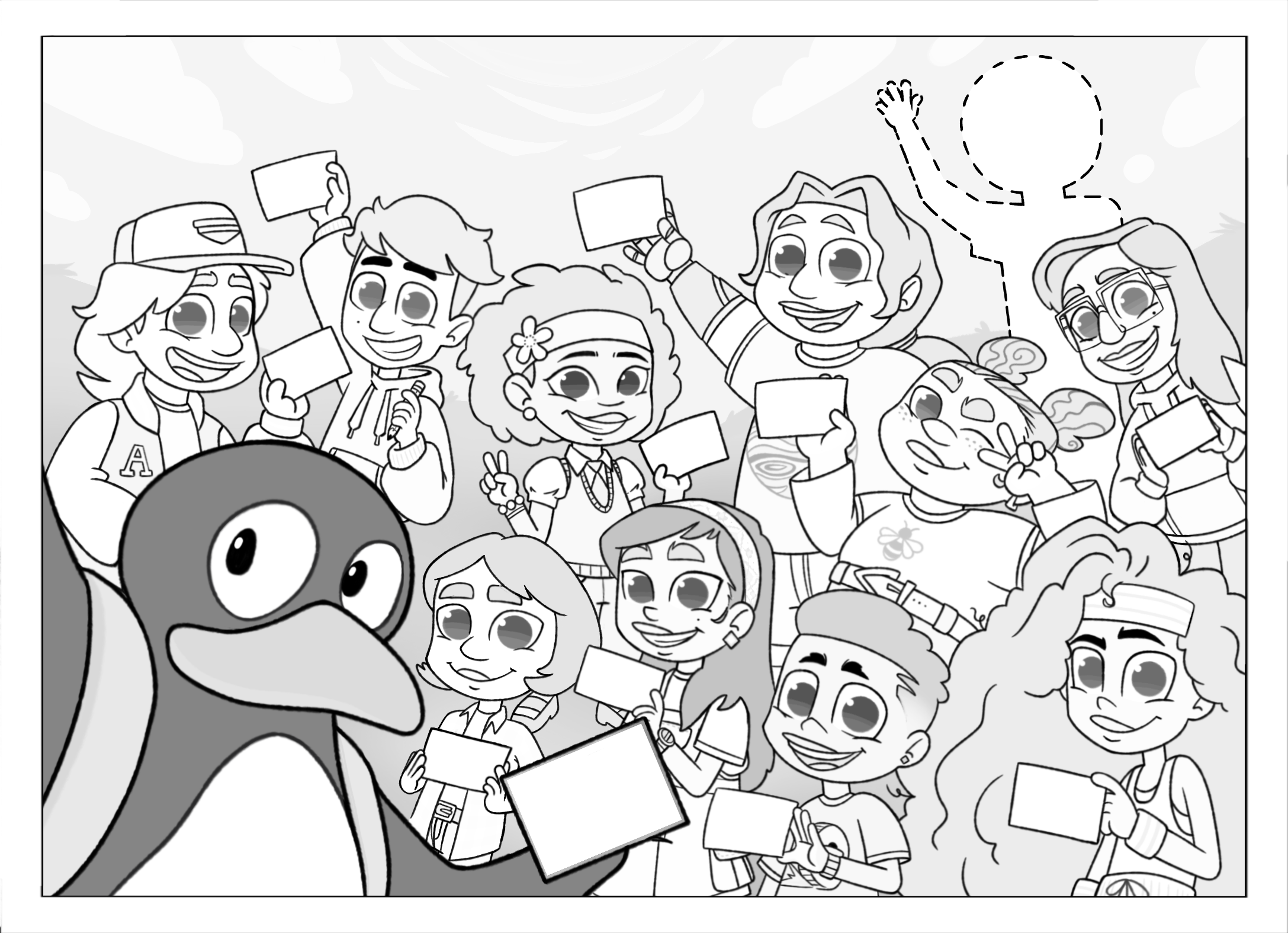 Celebration postcard â st math