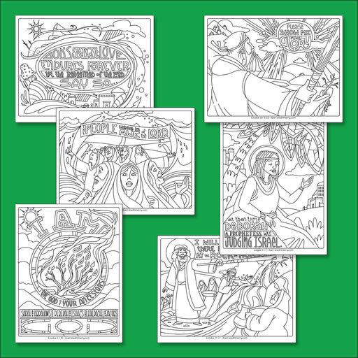 Liturgical calendar coloring page poster â â illustrated ministry