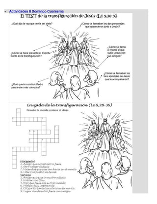 Actividad ii domingo cuarma pdf