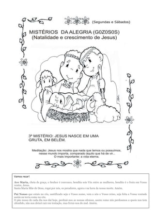 Mistãrios gozosos pdf