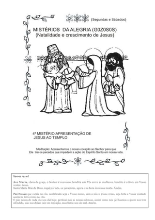 Mistãrios gozosos pdf