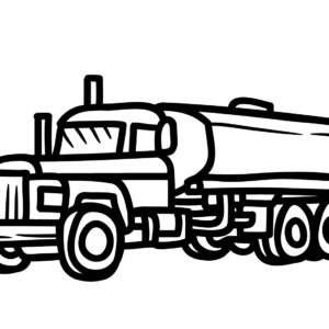 Tanker truck coloring pages printable for free download