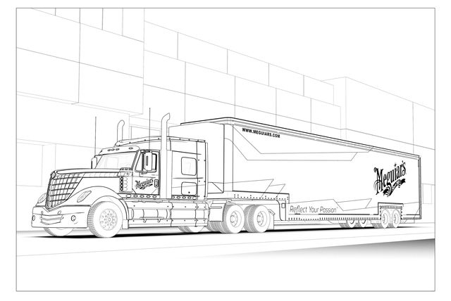 Get crafty with these amazing classic car coloring pages