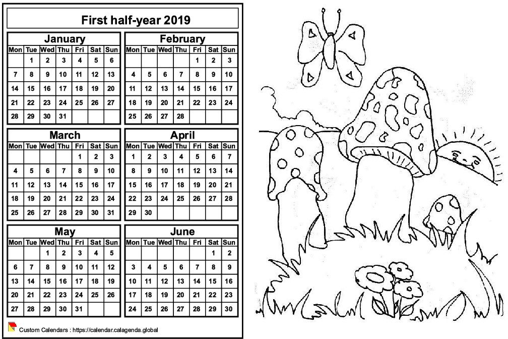 To color half