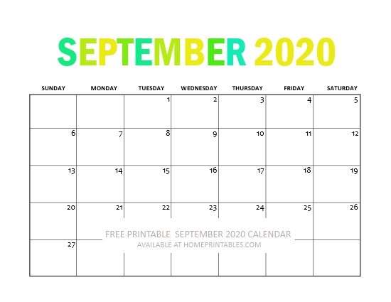 Free printable september calendar in pdf designs