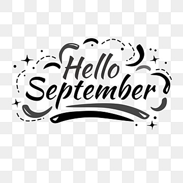 September black and white clipart images for free download