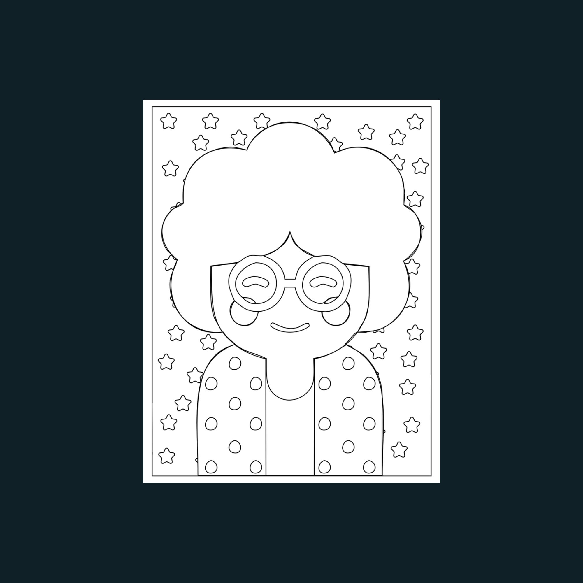Printable grandparents day coloring pages sheets