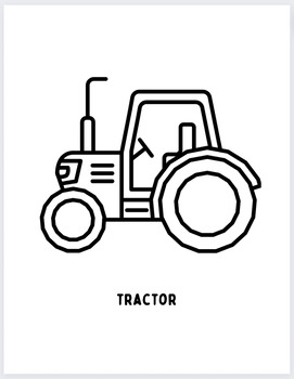 September coloring pages farm morning work preschool by life after sped