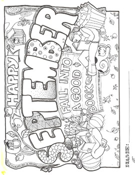 Happy september coloring sheet by ms gartrells art studio tpt