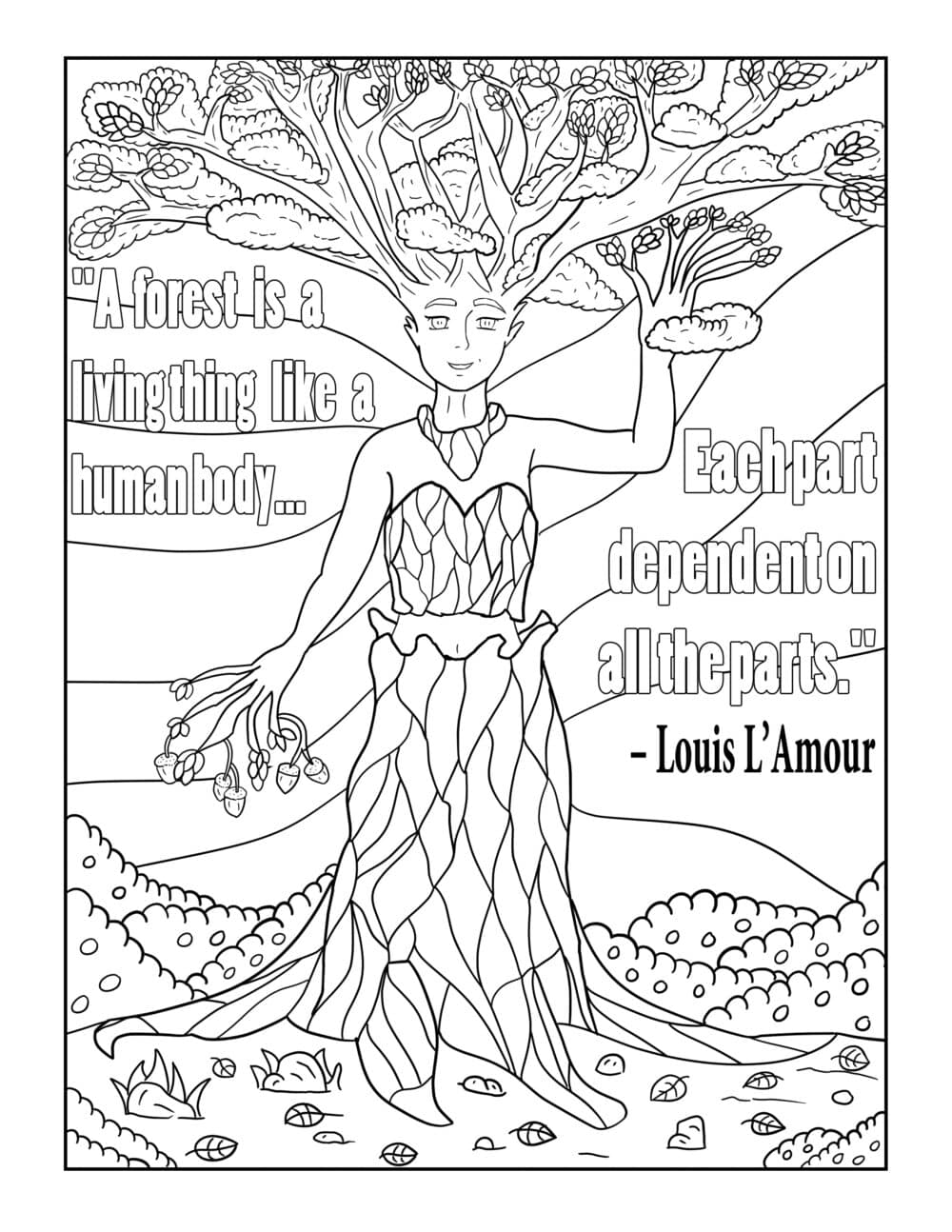 Coloring pages for september