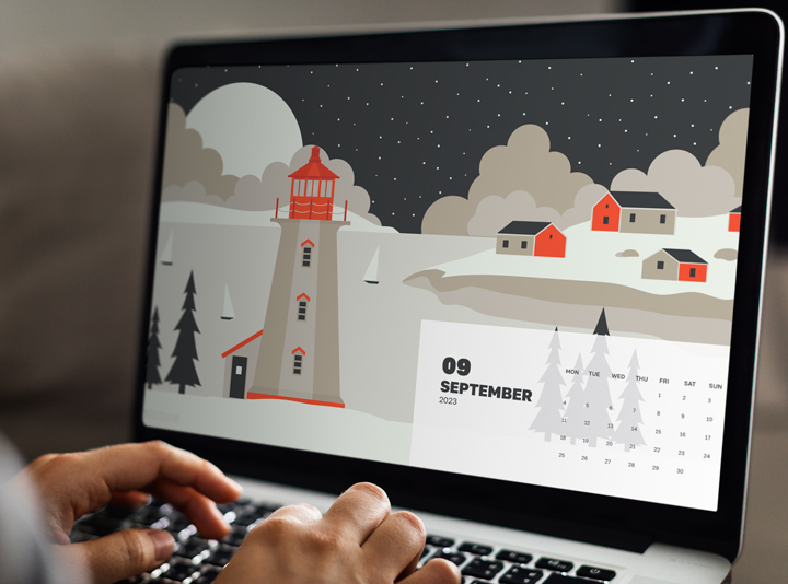 Downloadable calendar september â silo creativo