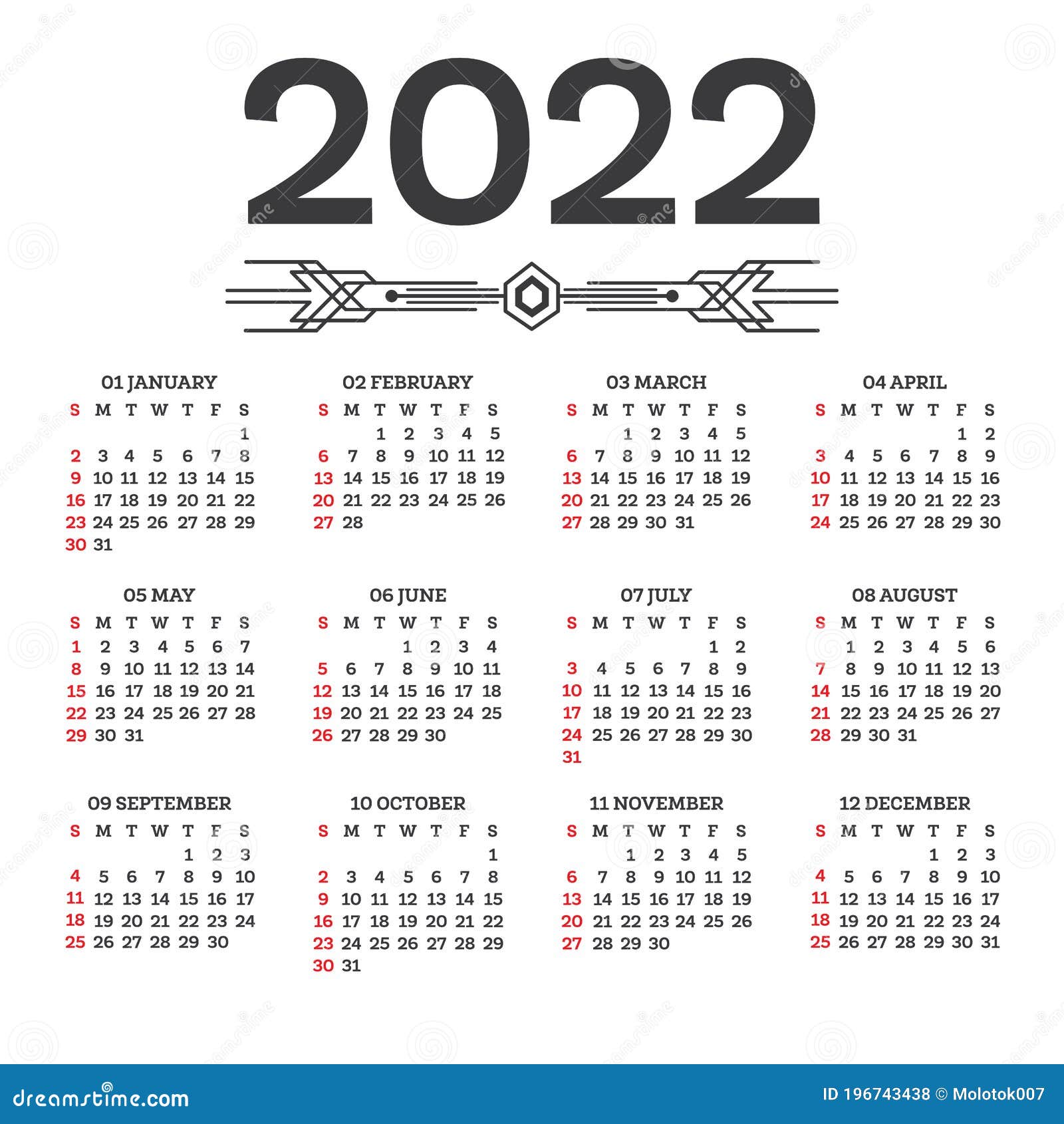 Calendar isolated on white background stock vector