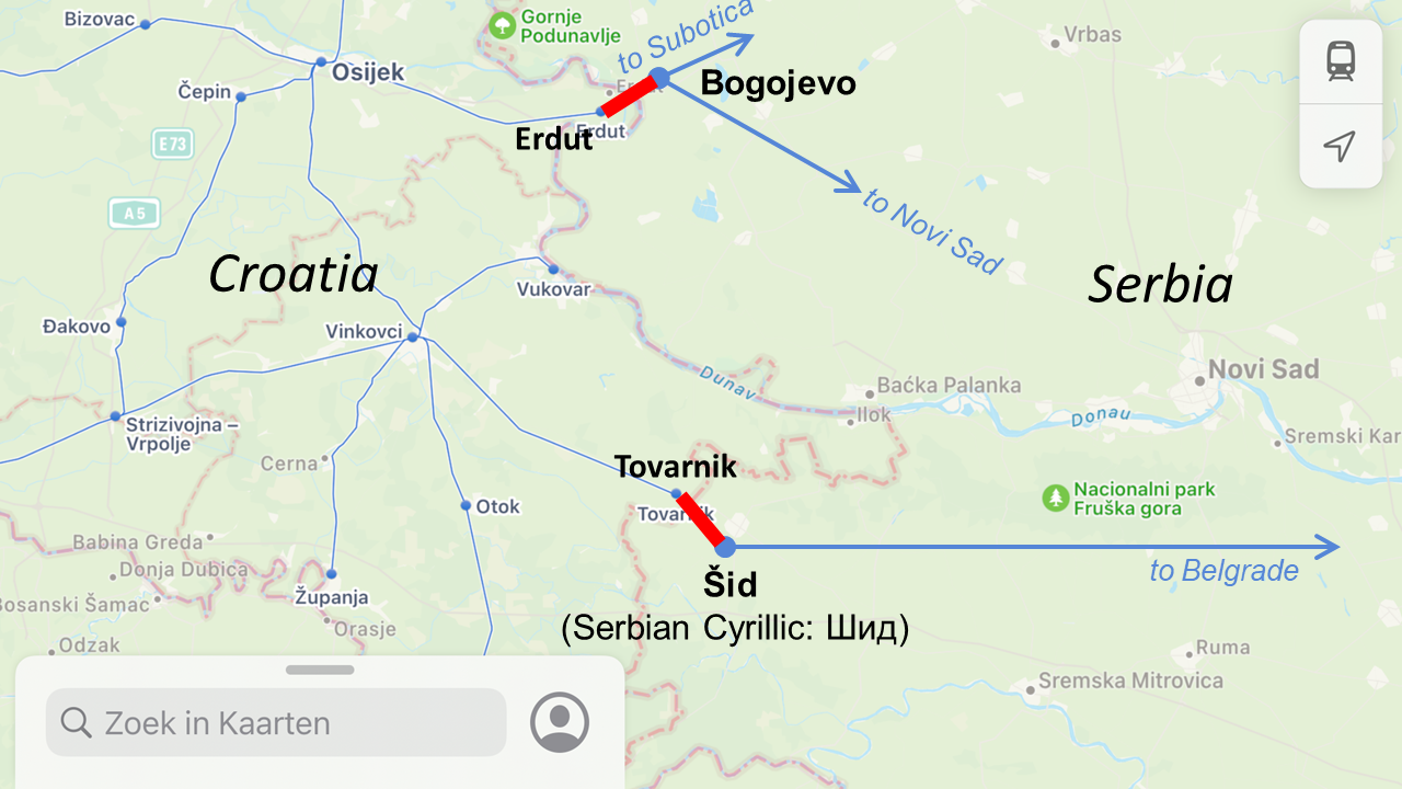 More options for border crossings than maps and timetables will tell you part