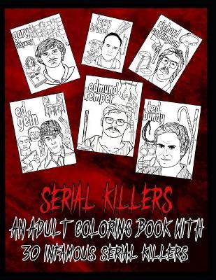 Serial killer coloring book edward art book in