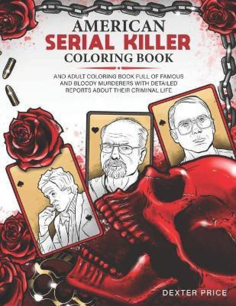 Buy american serial killer coloring book by price dexter at low price in india