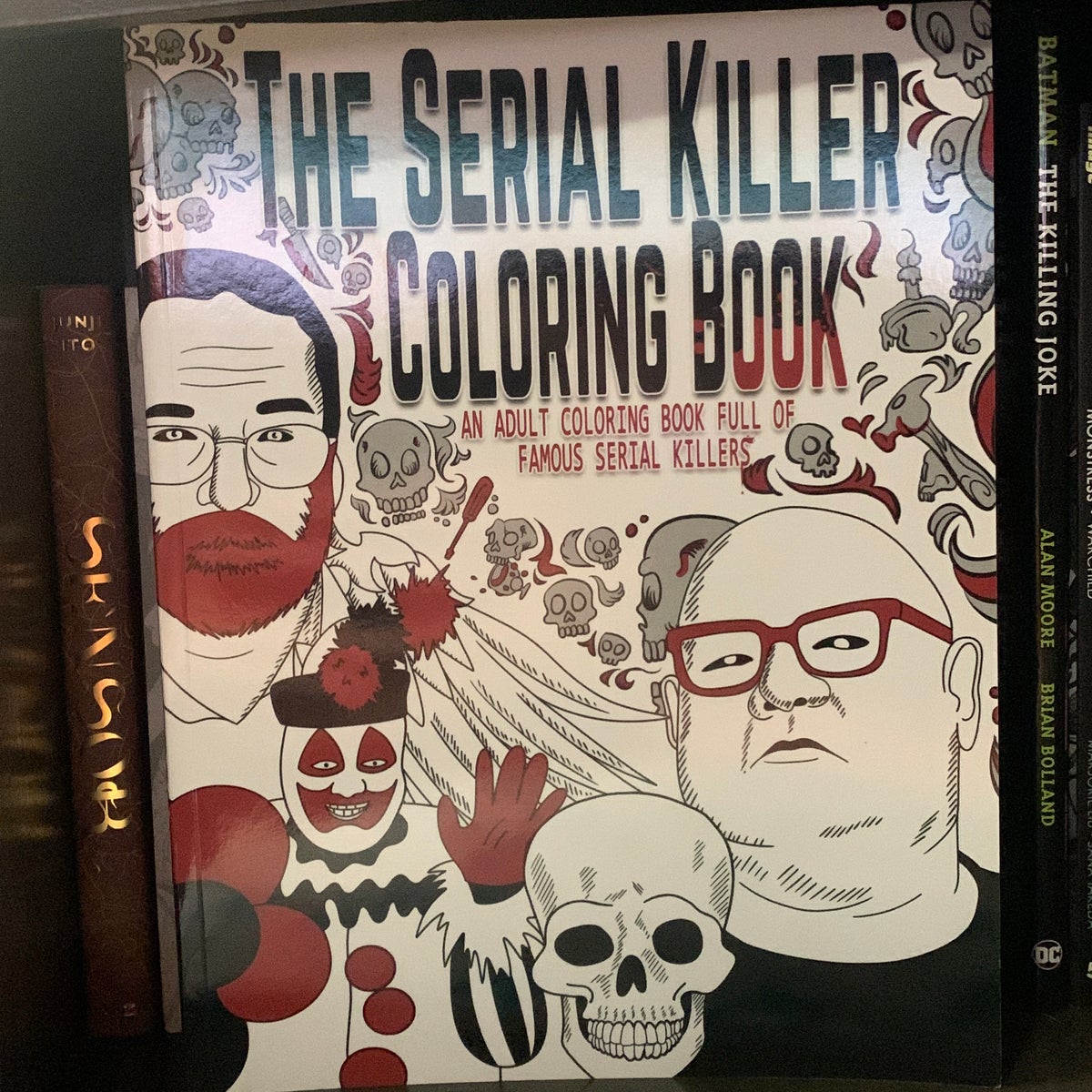 The serial killer coloring book by jack rosewood paperback