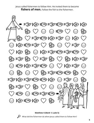 New testament coloring book