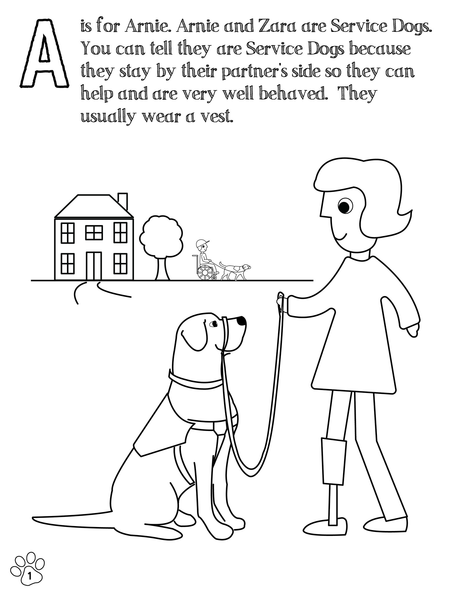 A to z coloring activity book