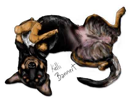 Service dogs coloring book to paint and learn