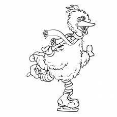 Top free printable big bird coloring pages online