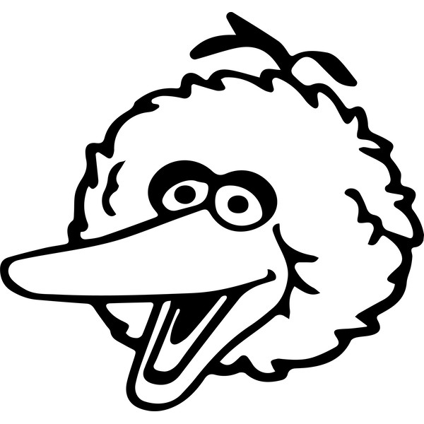 Big bird svg sesame street svg sesame street clipart elmo
