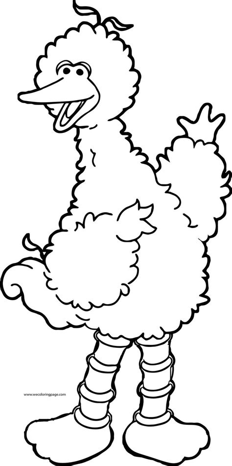Big bird louring pages