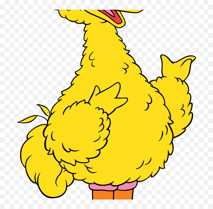 Big bird cartoon png image
