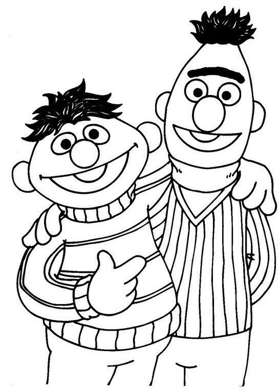 Sesame street coloring pages