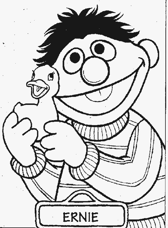 Best sesame street coloring pages for kids