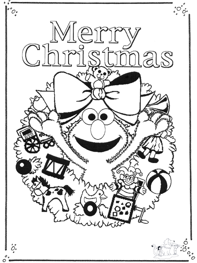Free coloring pages sesame streat