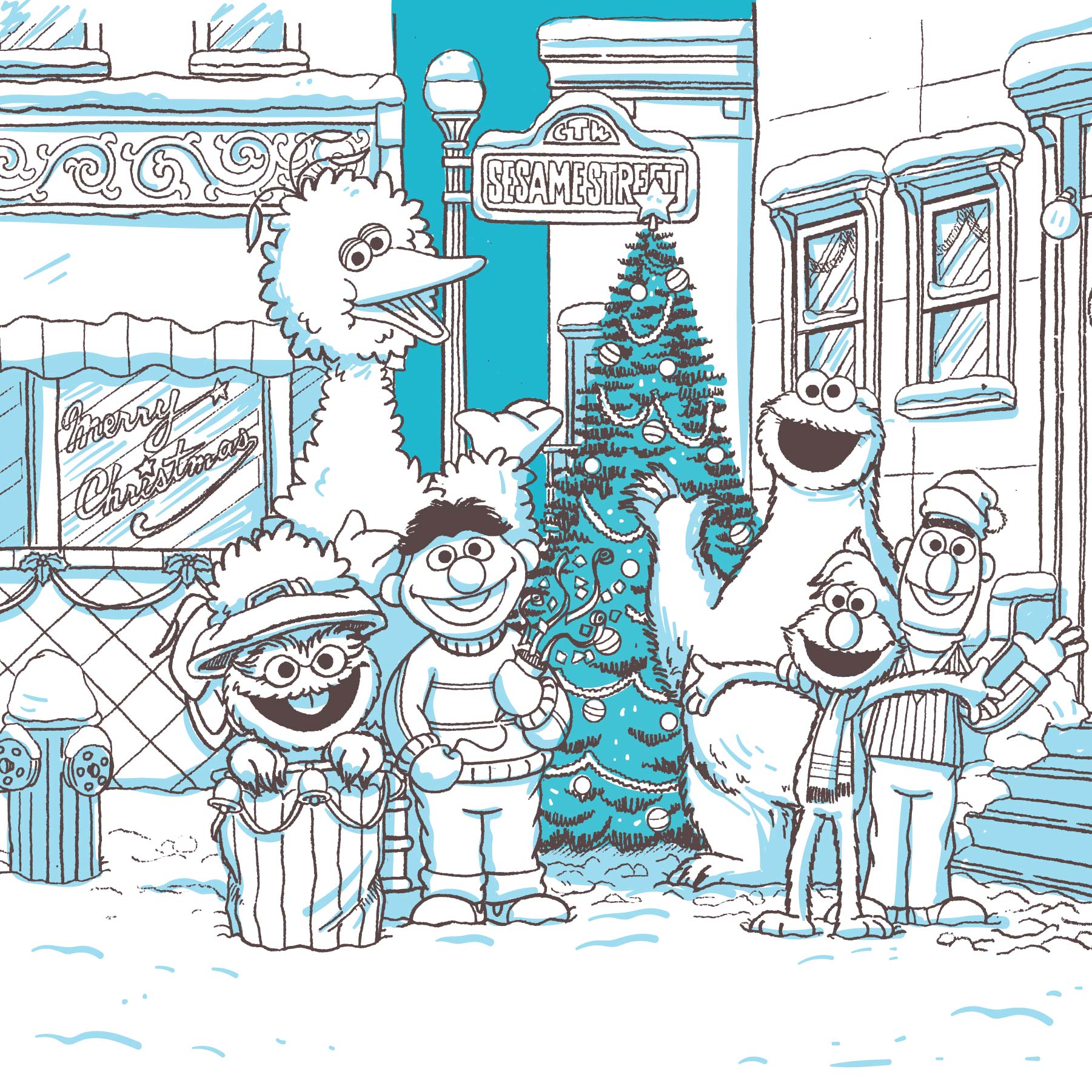 Sesame street on x merry christmas from your friends on sesame street httpstcopdcyltswf x