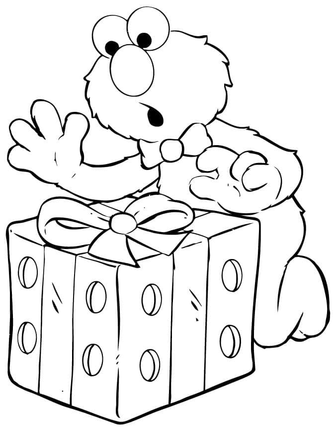 Elmo coloring pages