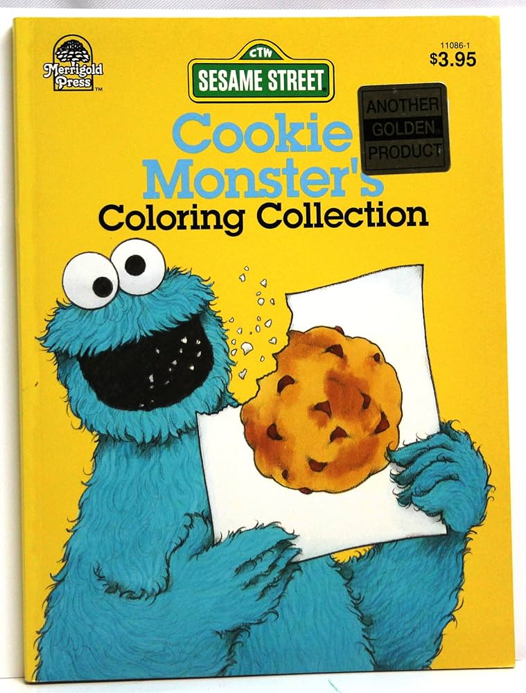 Cookie monster golden books books