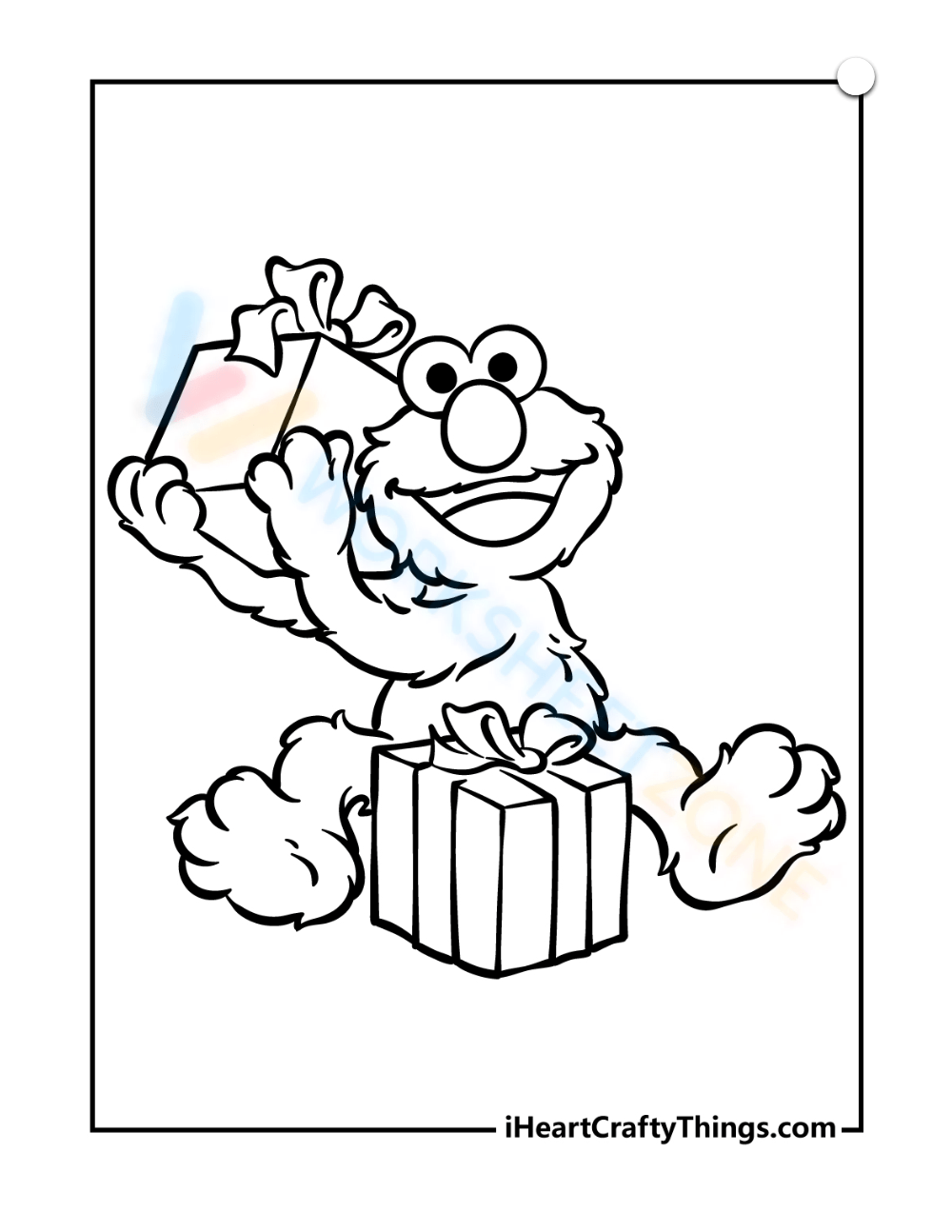 Free printable sesame street coloring pages for kids