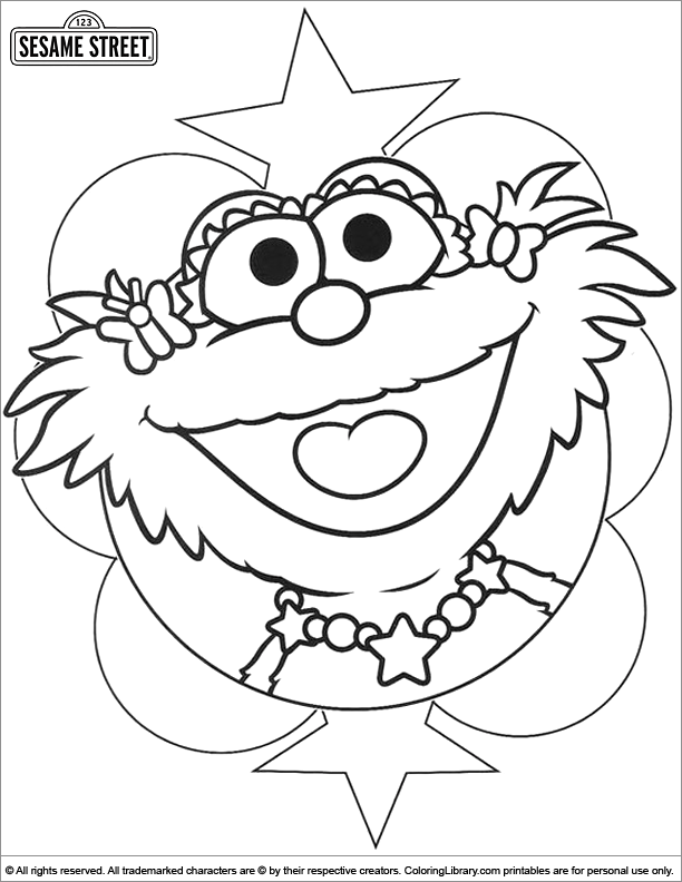 Printable coloring page for kids