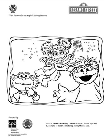 Sesame street activities crafts